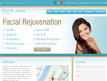 Tablet Screenshot of plasticsurgeonnewyork.com